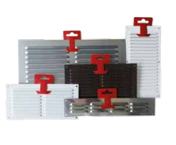 VENTILATION GRILL ALUMINIUM 0.6MM 20X10 V CM