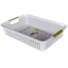 STORAGE BASKET PP 38X26X8CM