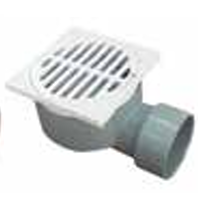 BALCONY/SHOWER P-TRAP WHITE  2”