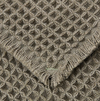 WAFLLE BATHMAT 50X80CM GREEN