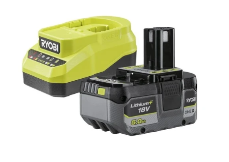 ΣΕΤ ΜΠΑΤΑΡΙΑΣ 18V HP 5.0AH & ΦΟΡΤΙΣΤΗ RC18120A-150X
