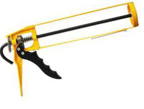 FOAM CAULKING GUN METAL HD YELLOW