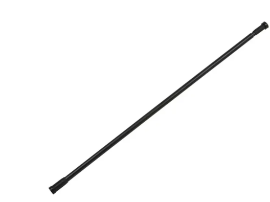 BLK SHOWER CURTAIN ROD 250CM