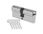 CYLINDER ANTI SNAP 35-35 DOUBLE ENTRY DIMPLE KEY KD NICKEL YALE