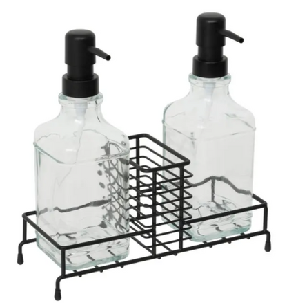 SOAP+DISH LIQUID DISP BLK ED