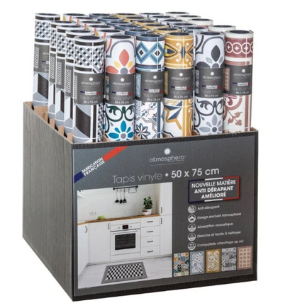 VINYL RUG MOSQ 50X75 ASR BOX