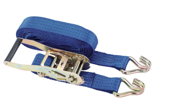 HEAVY DUTY RATCHETING TIE DOWN STRAPS 8MX50MM 1300KG