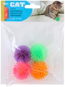 CAT TOY BALLS 4PC