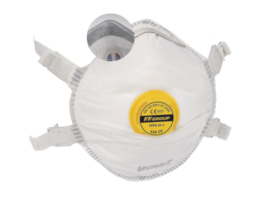 FFP3 MASK CUP SHAPED WITH VALVE V-230