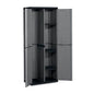 MULTIPURPOSE CABINET JOLLY DARK GREY/BLACK