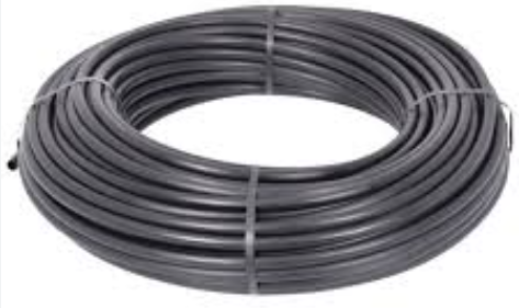 PIPE LDPE 20X1,6X10M CYS 106 4BAR  BLACK