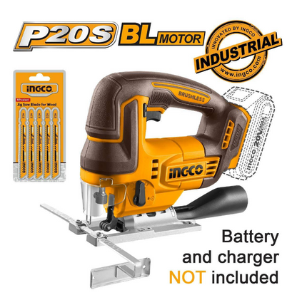 CORDLESS JIG SAW BL 20V SOLO INGCO