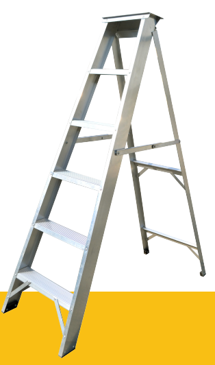 STEP LADDER ALUMINIUM T505 1.25M