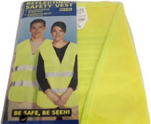 SAFETY VEST REFLECTING YELLOW M/XXL