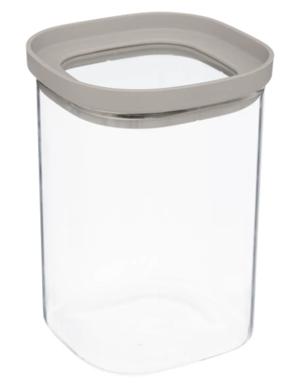 GLASS+SILI JAR 1L HERMET
