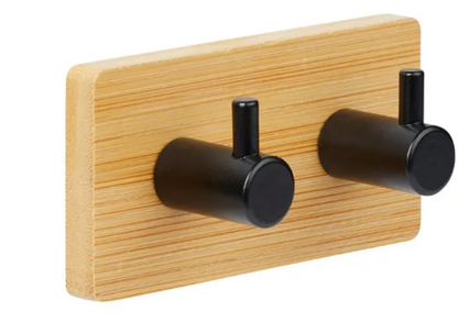 ADHESIVE HOOKS STIKY 2 HEADS BAMBOO ASSORTED