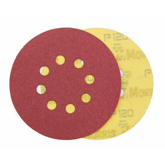 VELCRO DISC RED 150 MM 6T-080