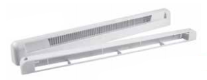 WINDOW AND DOOR VENTILATION ABS 15-30 M3. ACOUSTIC REDUCTION WHITE