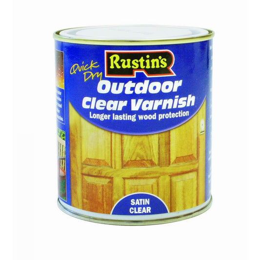 CLEAR VARNISH SATIN 2,5LTR RUSTINS