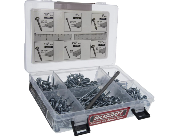 MILESCRAFT POCKET SCREW KIT 350