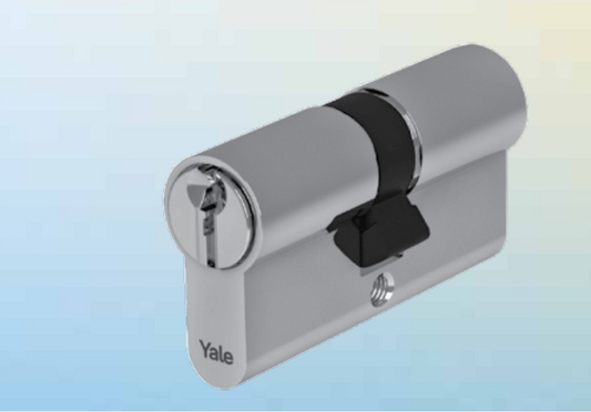 YALE Y1500 SECURITY CYLINDER LOCK 30-30 KD NICKEL