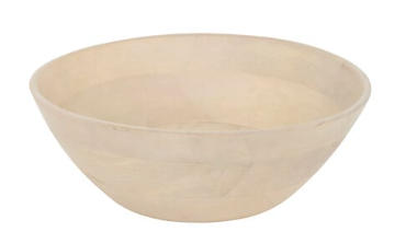 MANGO WOOD SALAD BOWL 25CM