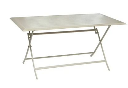 ALU FLD AZUA TABLE 6S CLAY