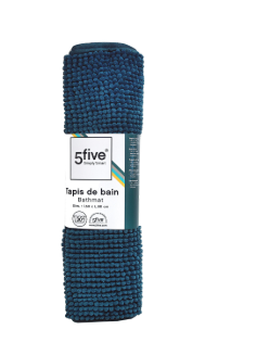 PETROLE BATHMAT CHENILLE 50X80