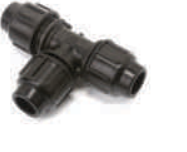 TEE PP 40MM BLUE SEAL