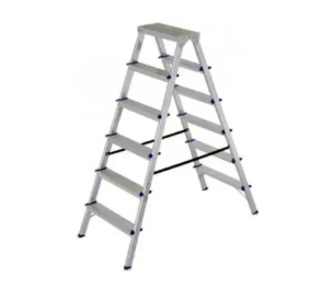 ELKOP DOUBLE SIDE ALUMINIUM LADDER 6 STEPS