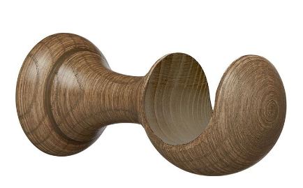 BRACKET WOODEN 10CM NOCE 35MM