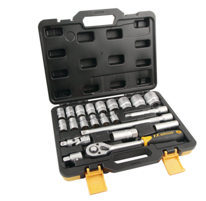 SOCKET SET 1/2" 22PCS FF GROUP