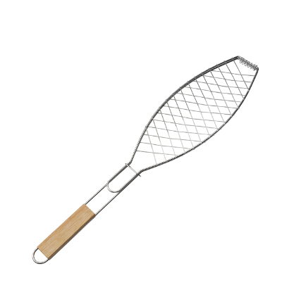 BBQ GRILL RACK FOR FISH L66xW14cm