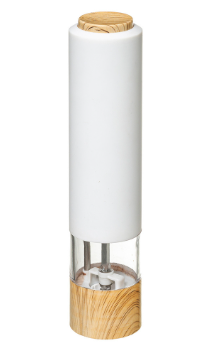 ELECTRIC PEPPER MILL WHITE 22CM