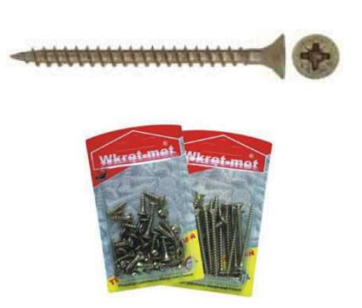 WOODSCREWS 40X20 40PCS