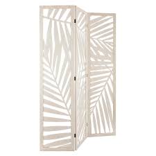 WOODEN SCREEN WHITE CONTEMP