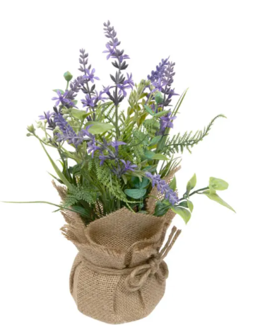 LAVANDER JUTE BUNCH PROV H29