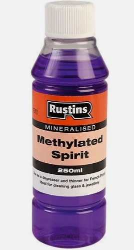 RUSTINS METHYLATED SPIRIT 250ML