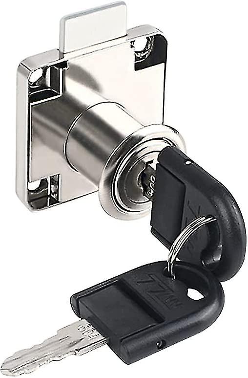 CABINET LOCK 22MM NICKEL 507-11