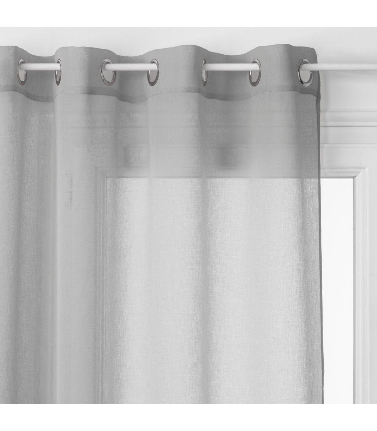 NET CURTAIN GEORGETTE GRAY 140X240