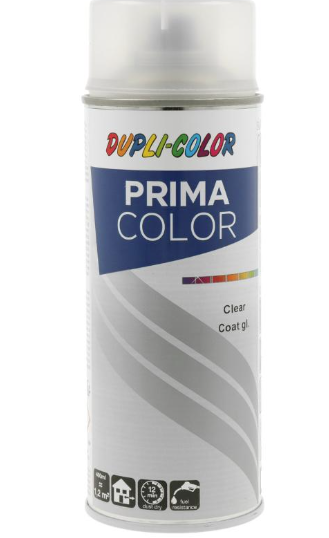 DUPLI-COLOR PRIMA CLEAR COAT GLOSSY 400ML