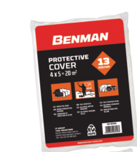 MEDIUM/THIN NYLON PROTECTIVE COVER 4x5M=20M² BENMAN