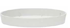 SAUCER FOR POT Ø20CM WHITE