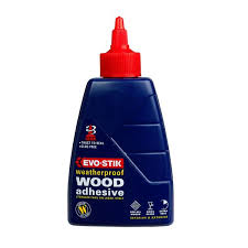 WEATHERPROOF WOOD ADHESIVE 250ML INT.&EXT. EVOSTIK