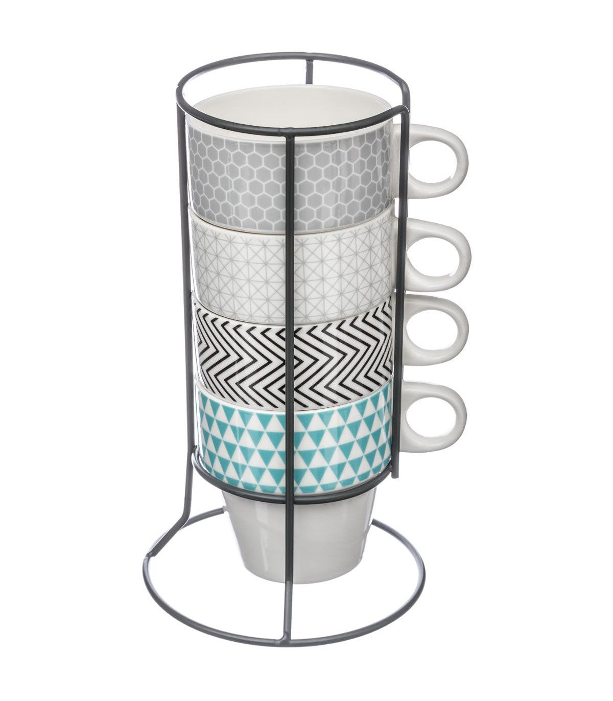 MUG ON RACK X4 GRAFIKA