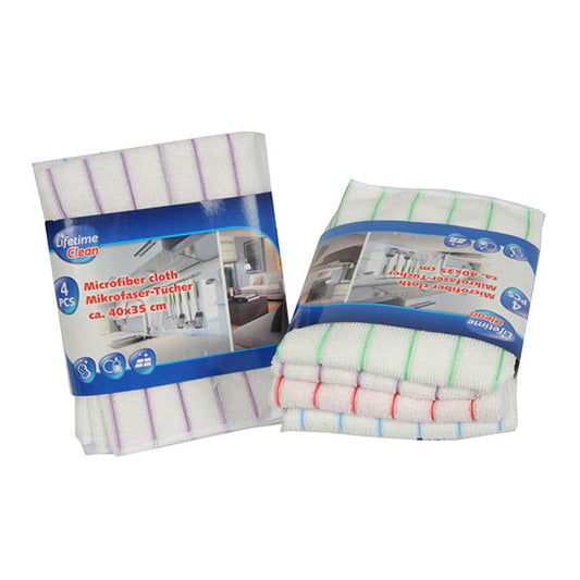 MICROFIBRE CLOTH 4PCS 40X35CM