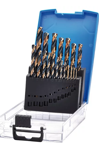 HSS TURBO DRILL BIT SET 19PCS