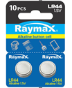 RAYMAX BATTERY ALK. LR44 1.5V