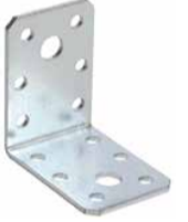 ANGLE BRACKET 60X60X45MM NICKEL [XORIS NEYRO]