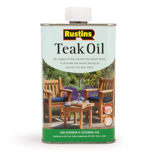 TEAK OIL 250ML RUSTINS